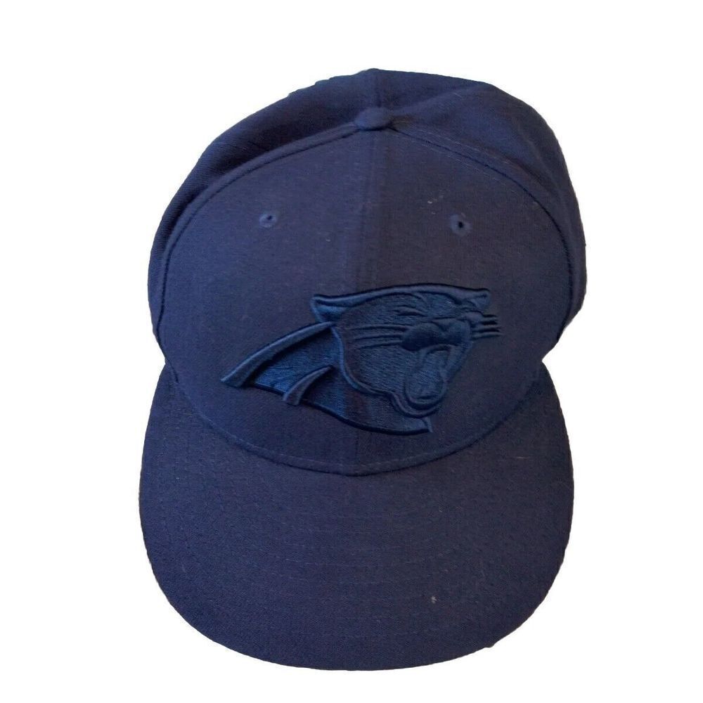 New Era NFL Carolina Panthers Blue Hat Adjustable Snapback Baseball Cap